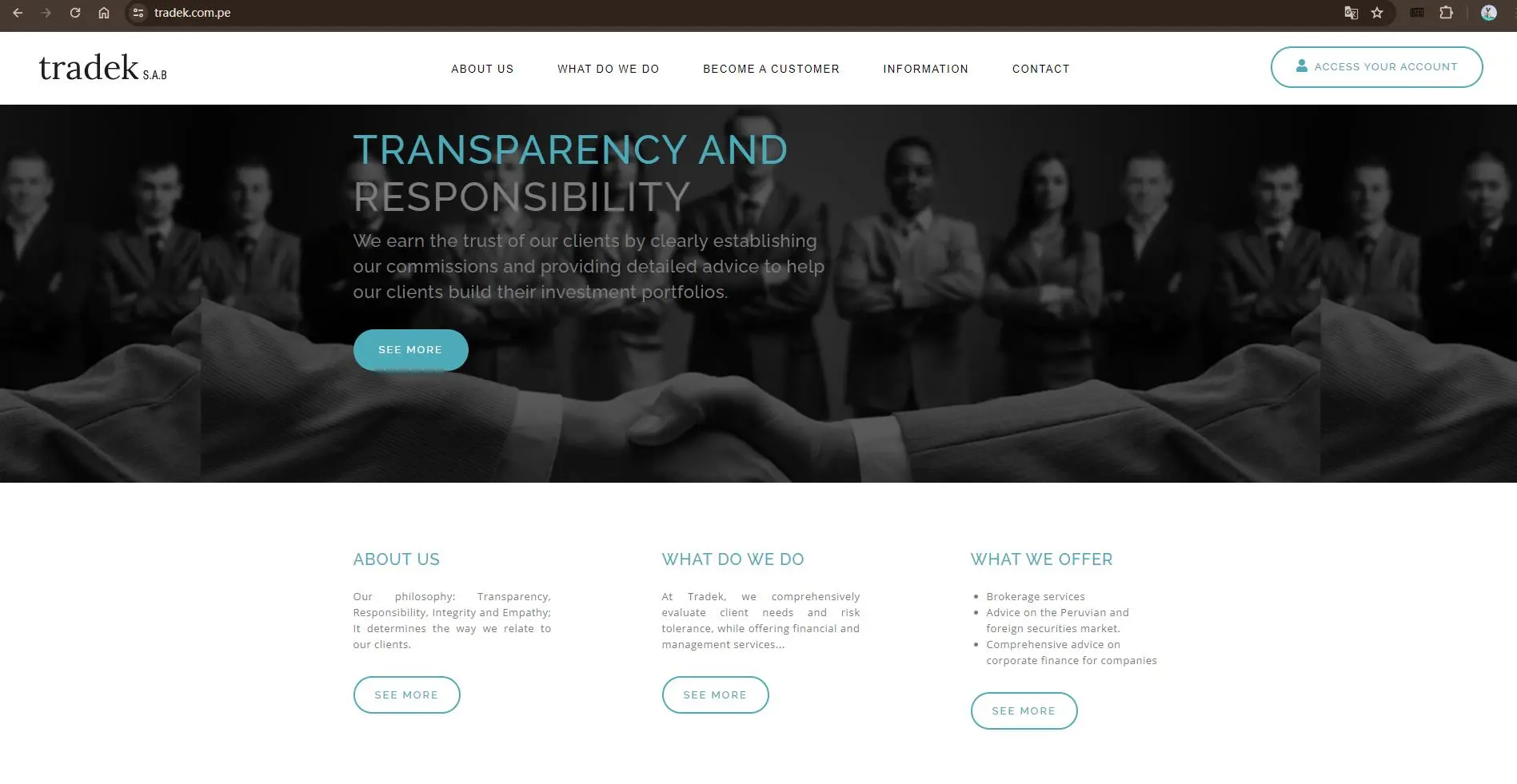 Tradek's homepage Tradek's homepage