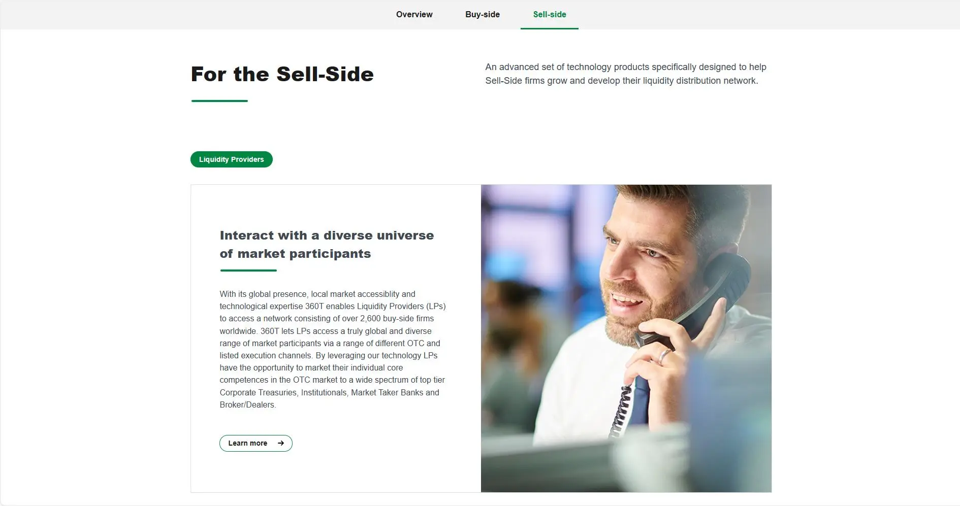 Sell-Side Solutions: