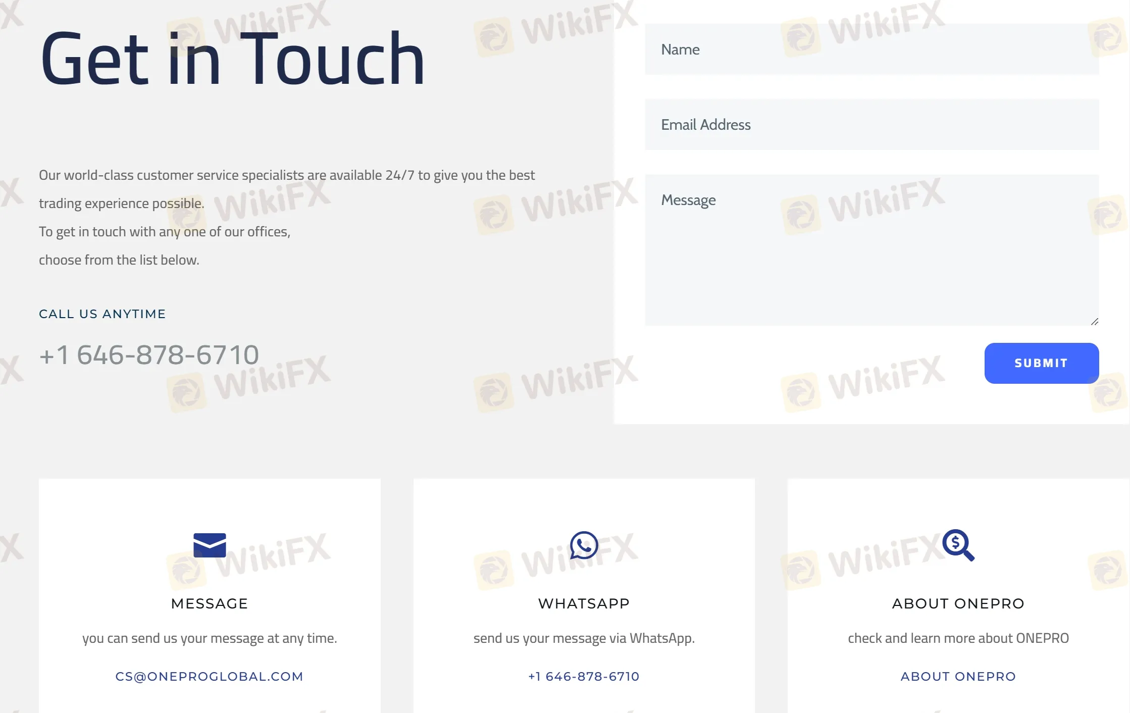 Contact info Contact info