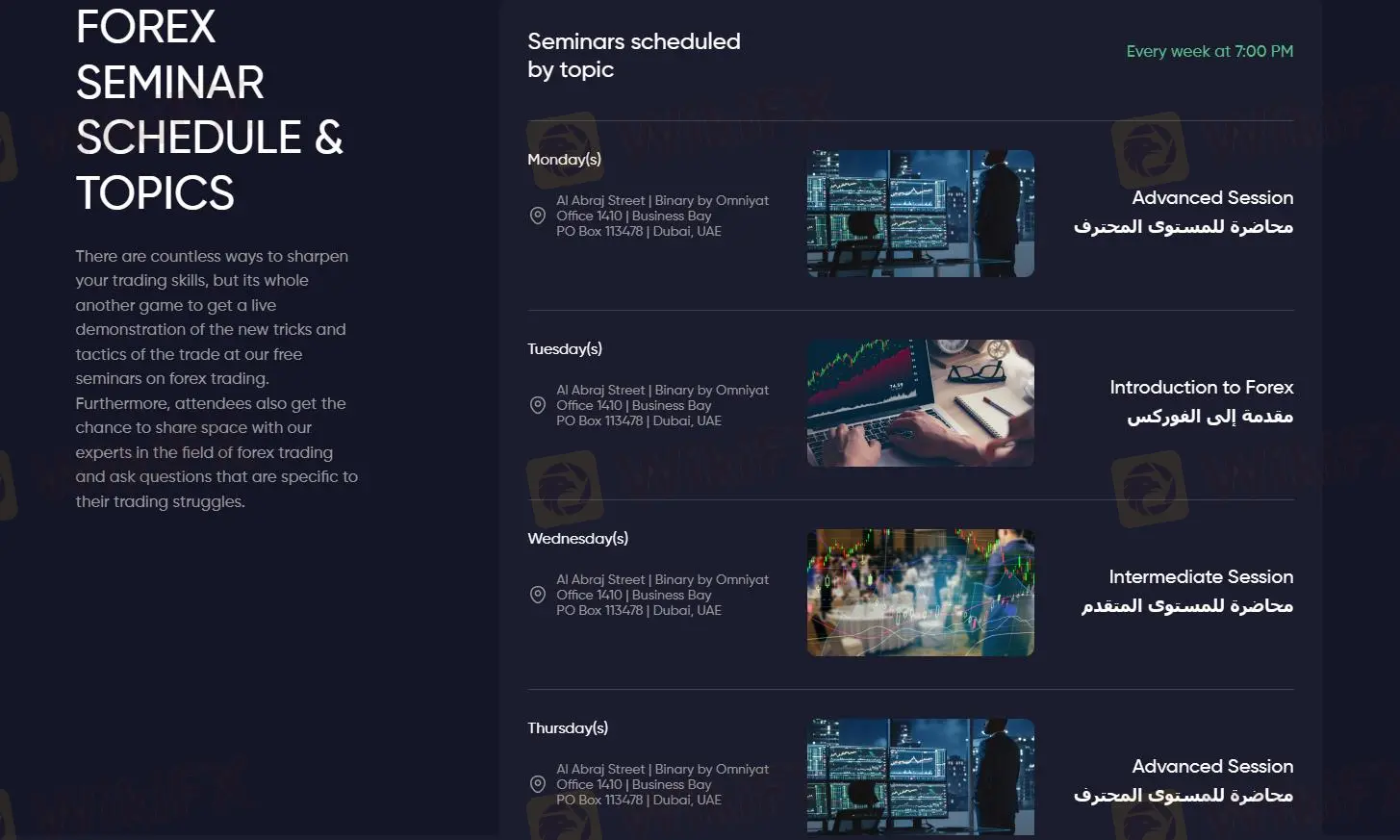 Forex Seminars Forex Seminars