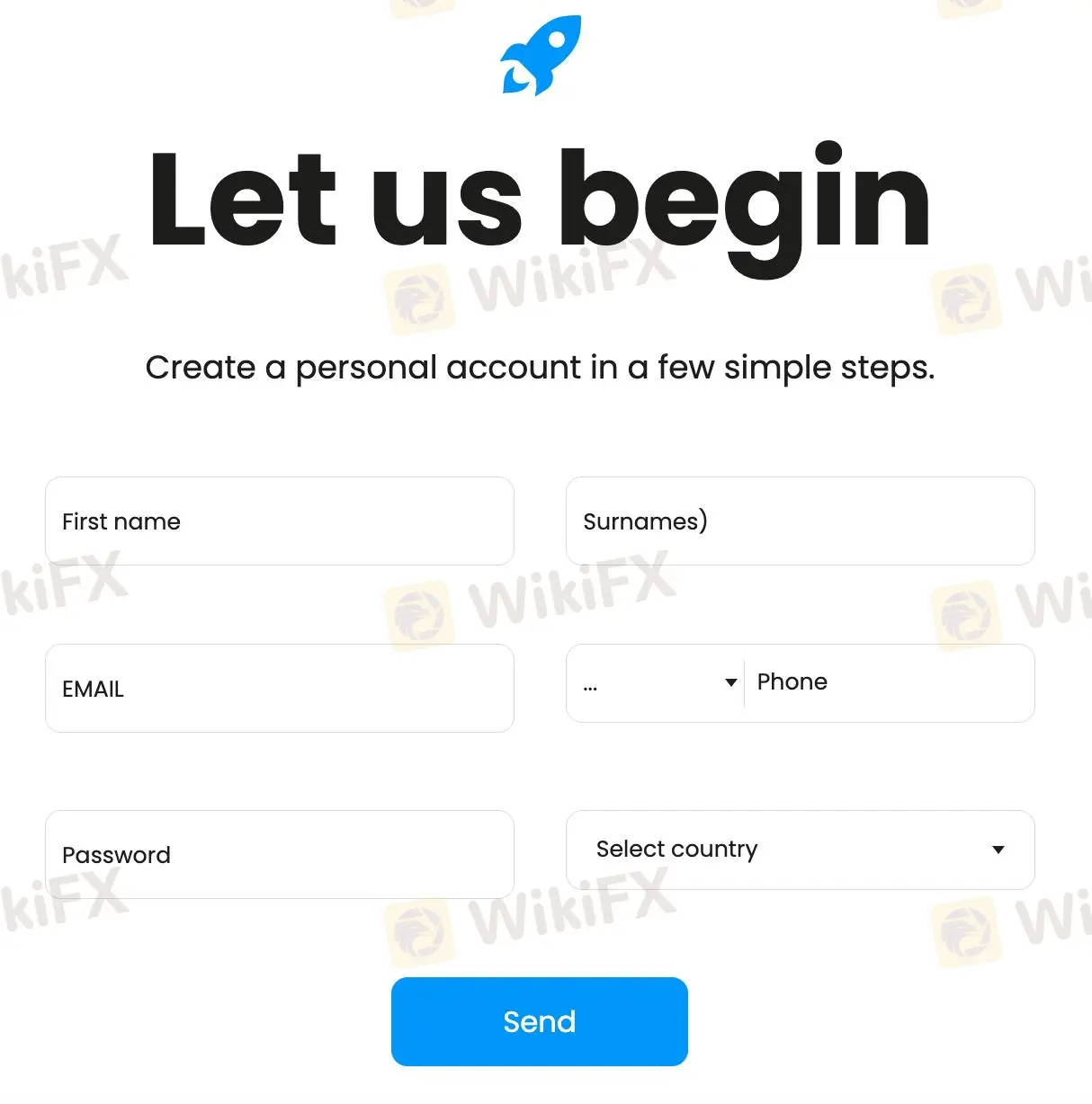 アカウントを開く方法