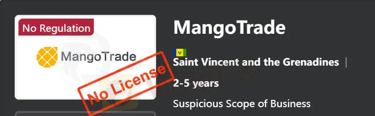 Is MangoTrade legit or a scam?
