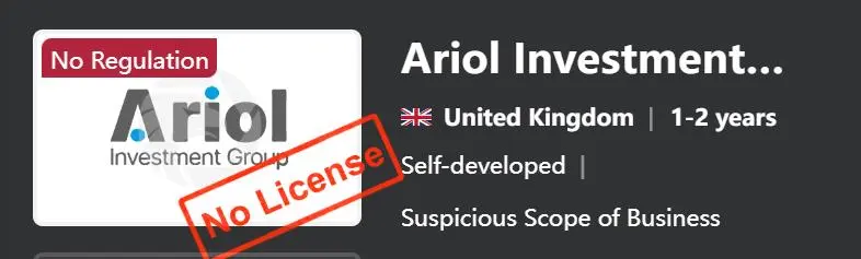 Is Ariol Investment Group legit or a scam?