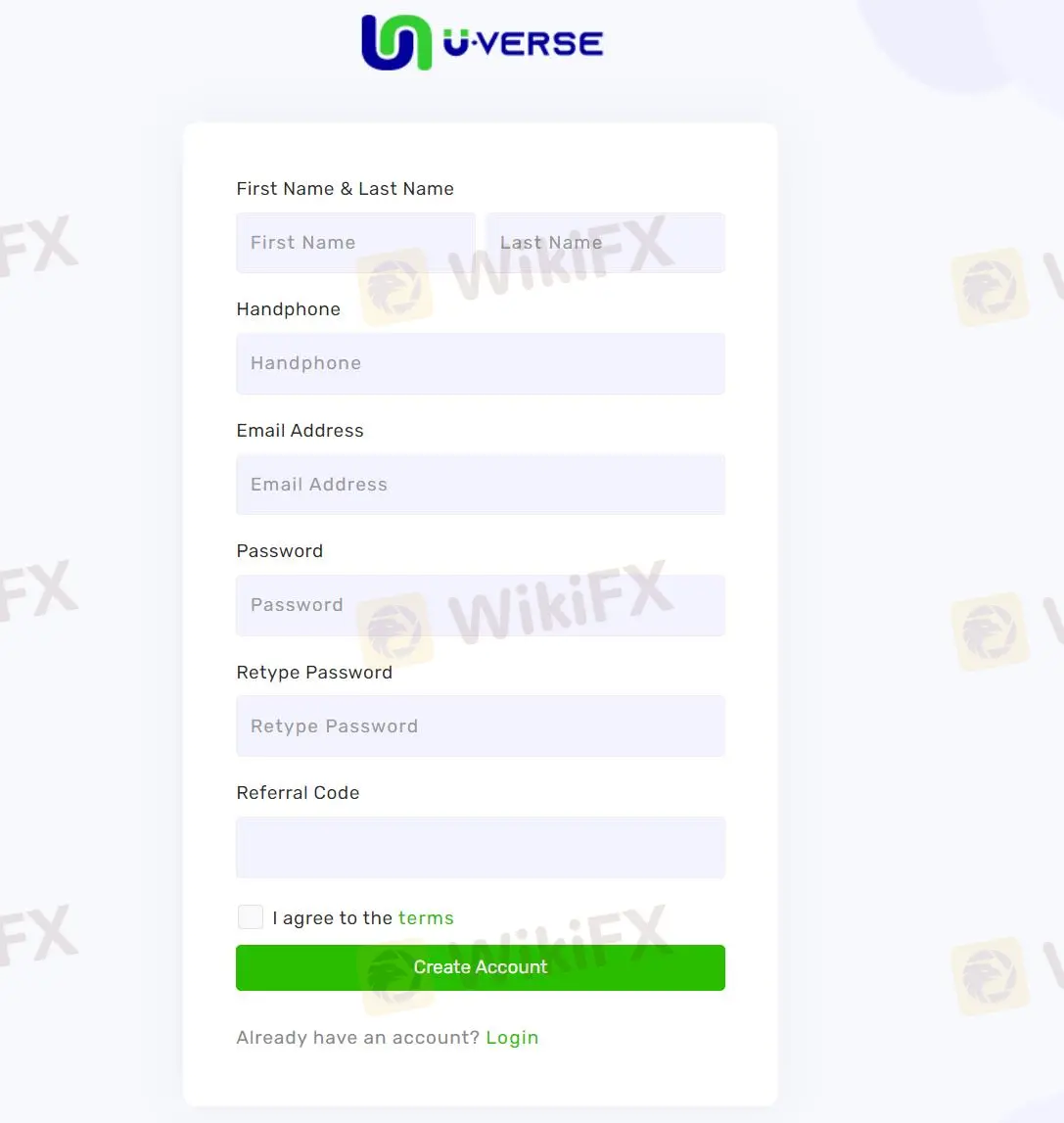 How to Open an Account with UversFx