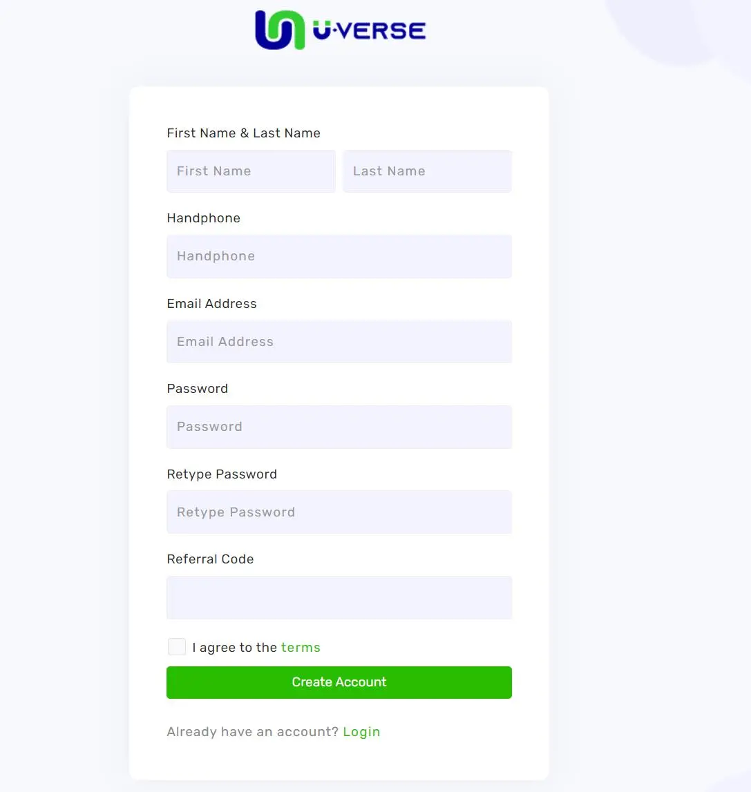 How to Open an Account with UversFx