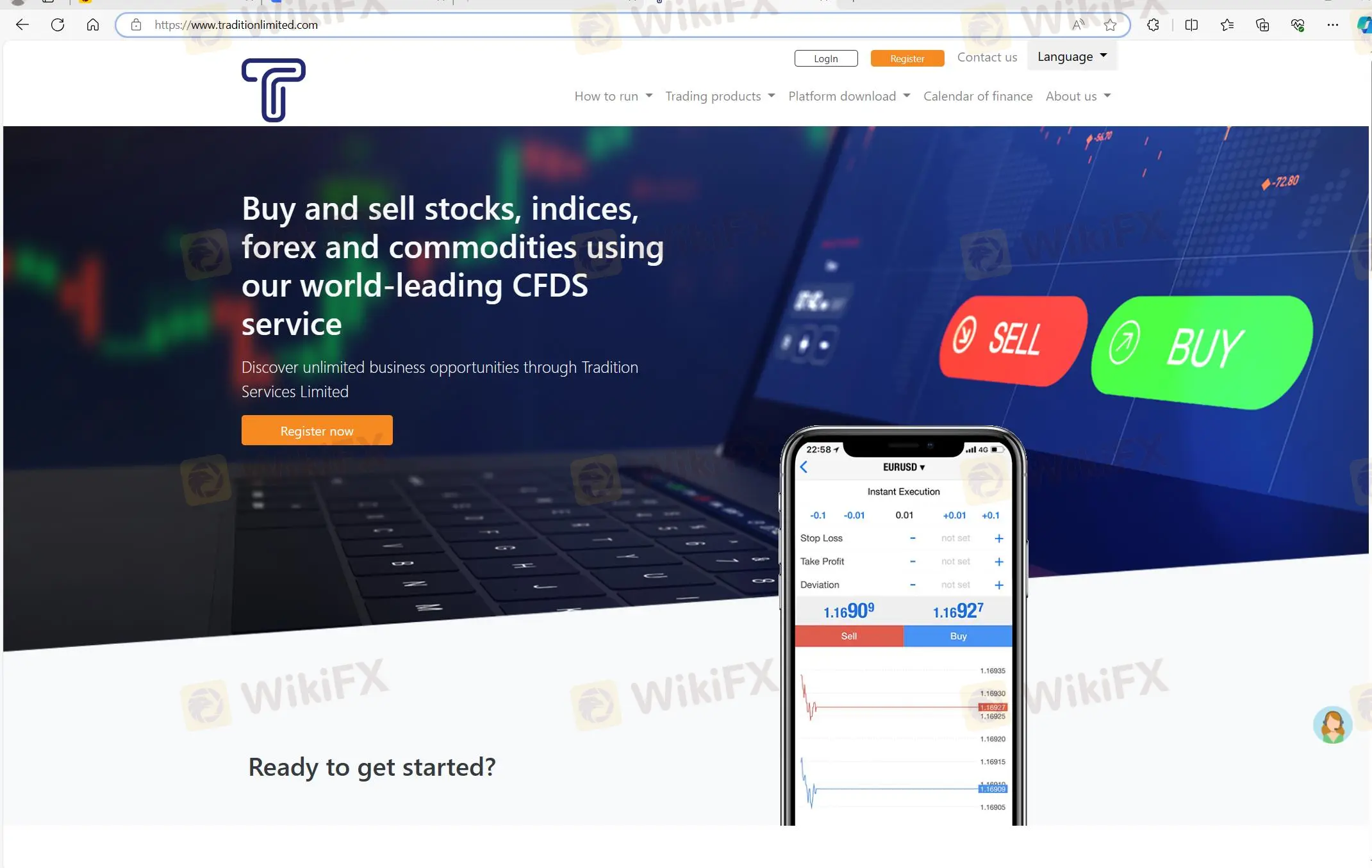 Tradition Services Limited's 主页 Tradition Services Limited's 主页