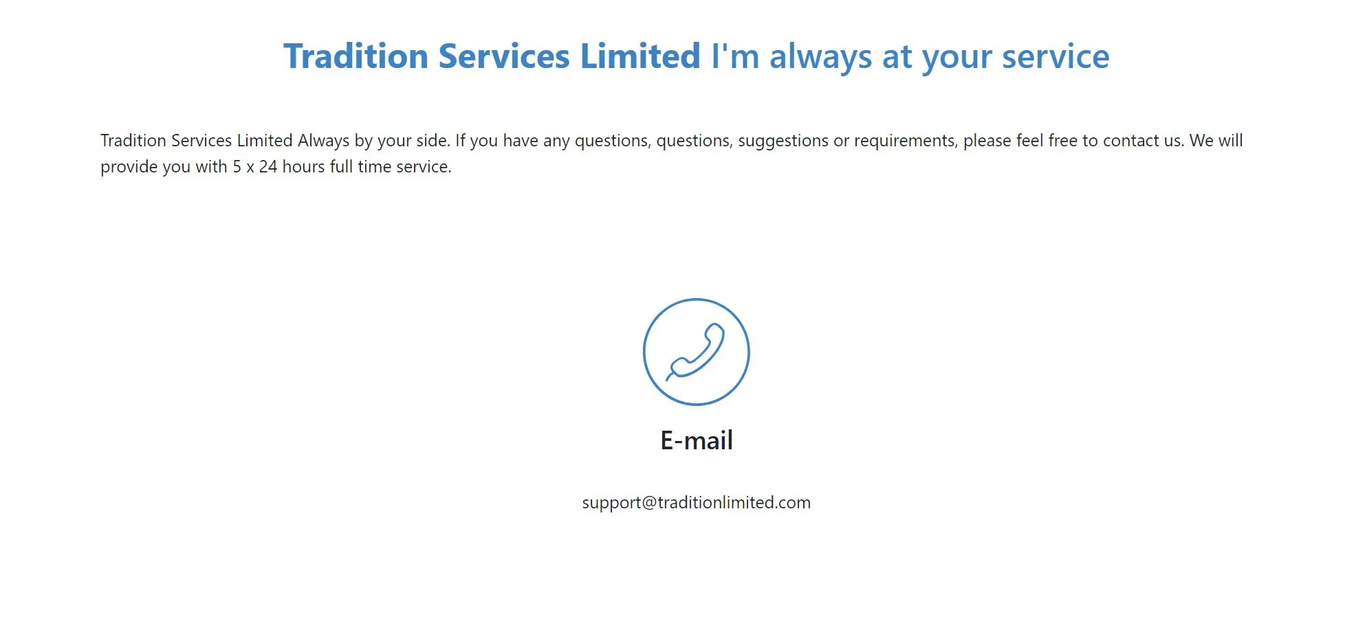 Contact info Contact info