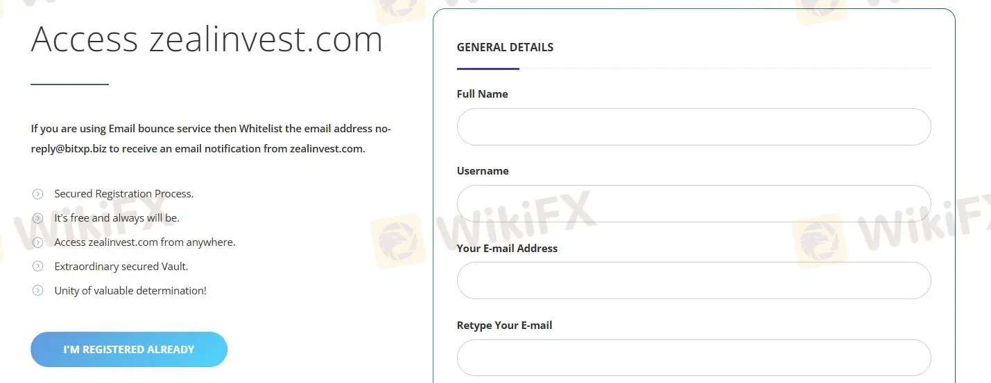 Fill in your personal details