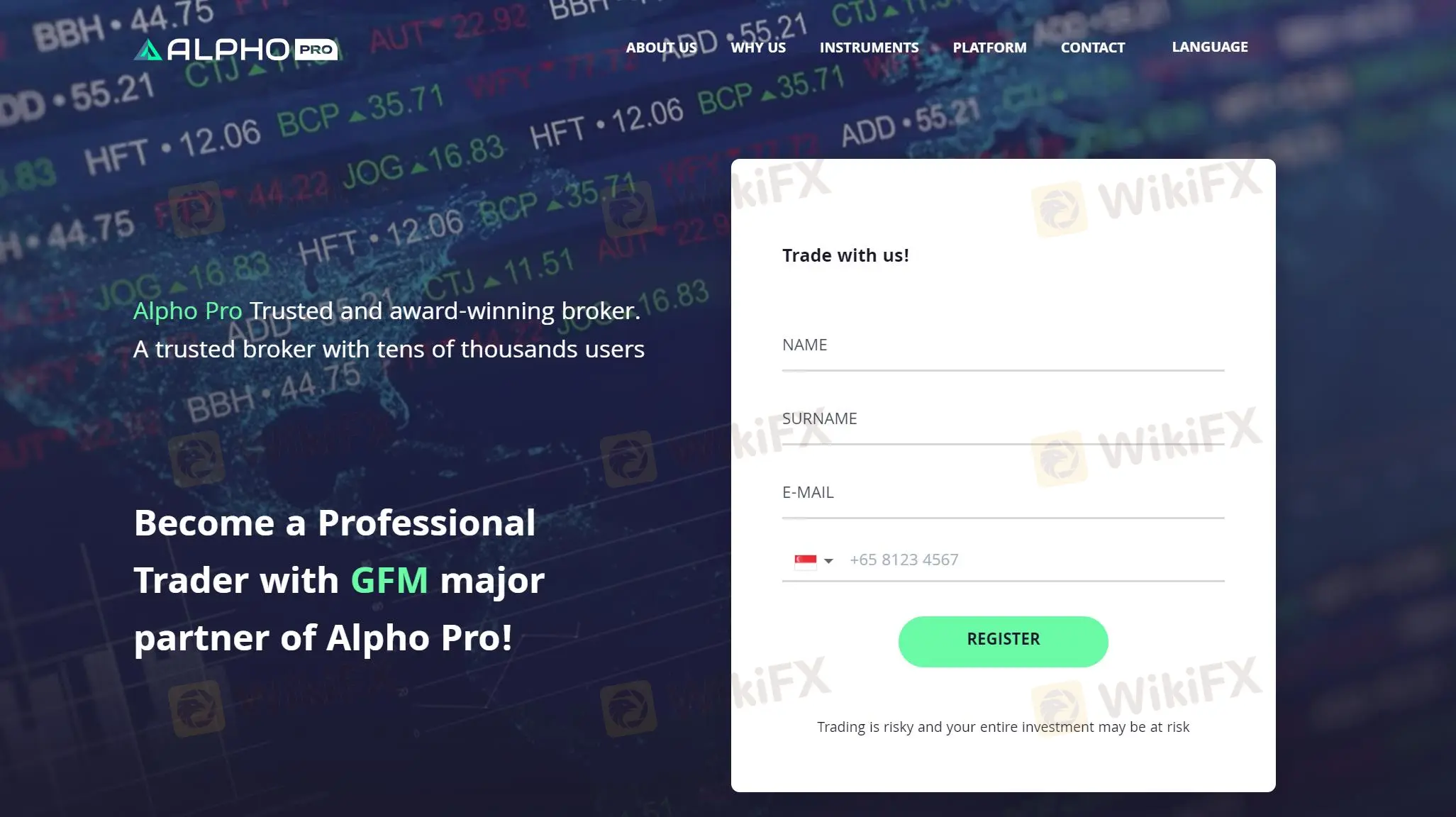 Überblick über Alpho Pro