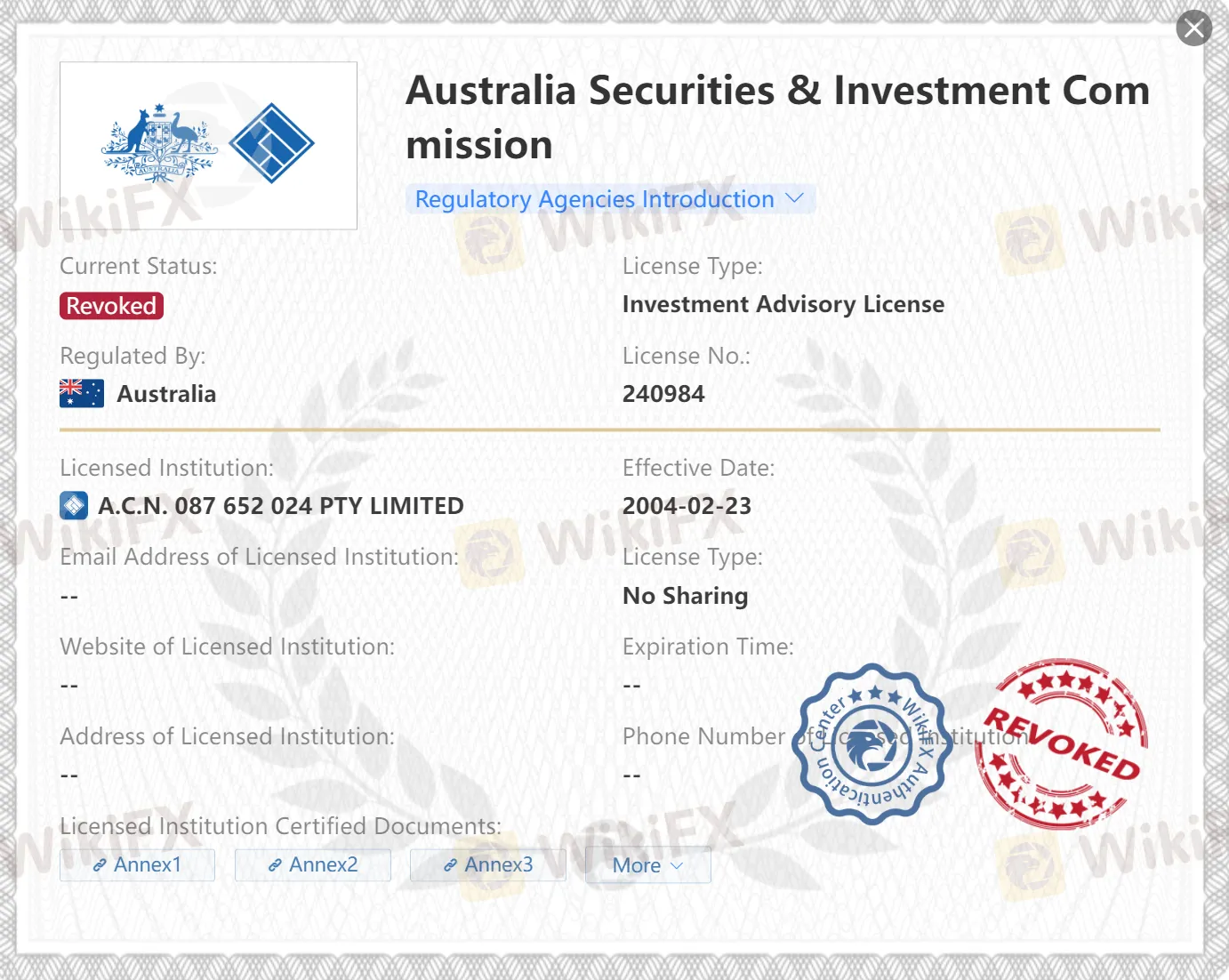 Regulation Regulation