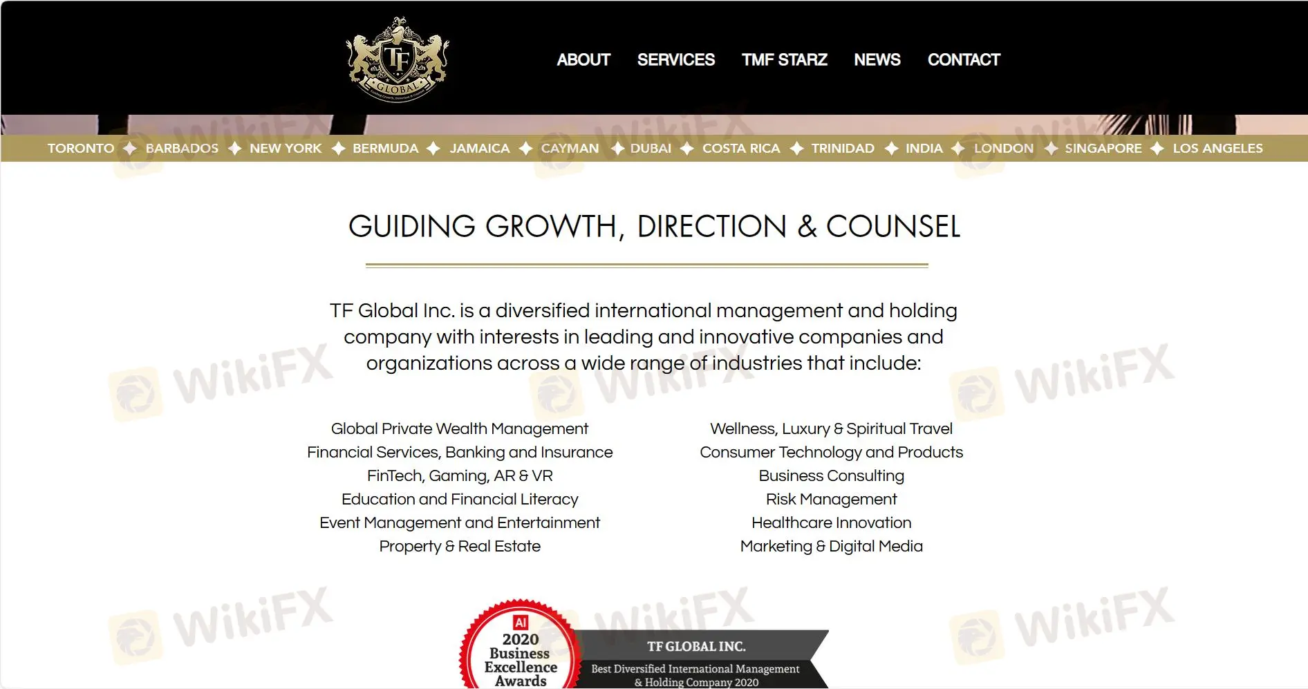 Overview of TF Global Overview of TF Global