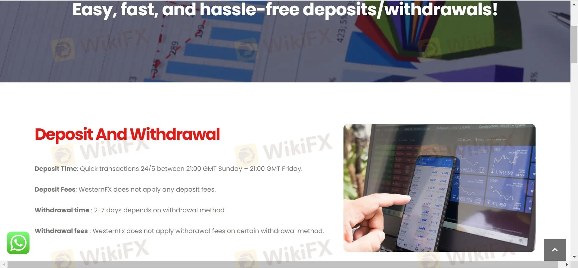 Deposit & Withdrawal