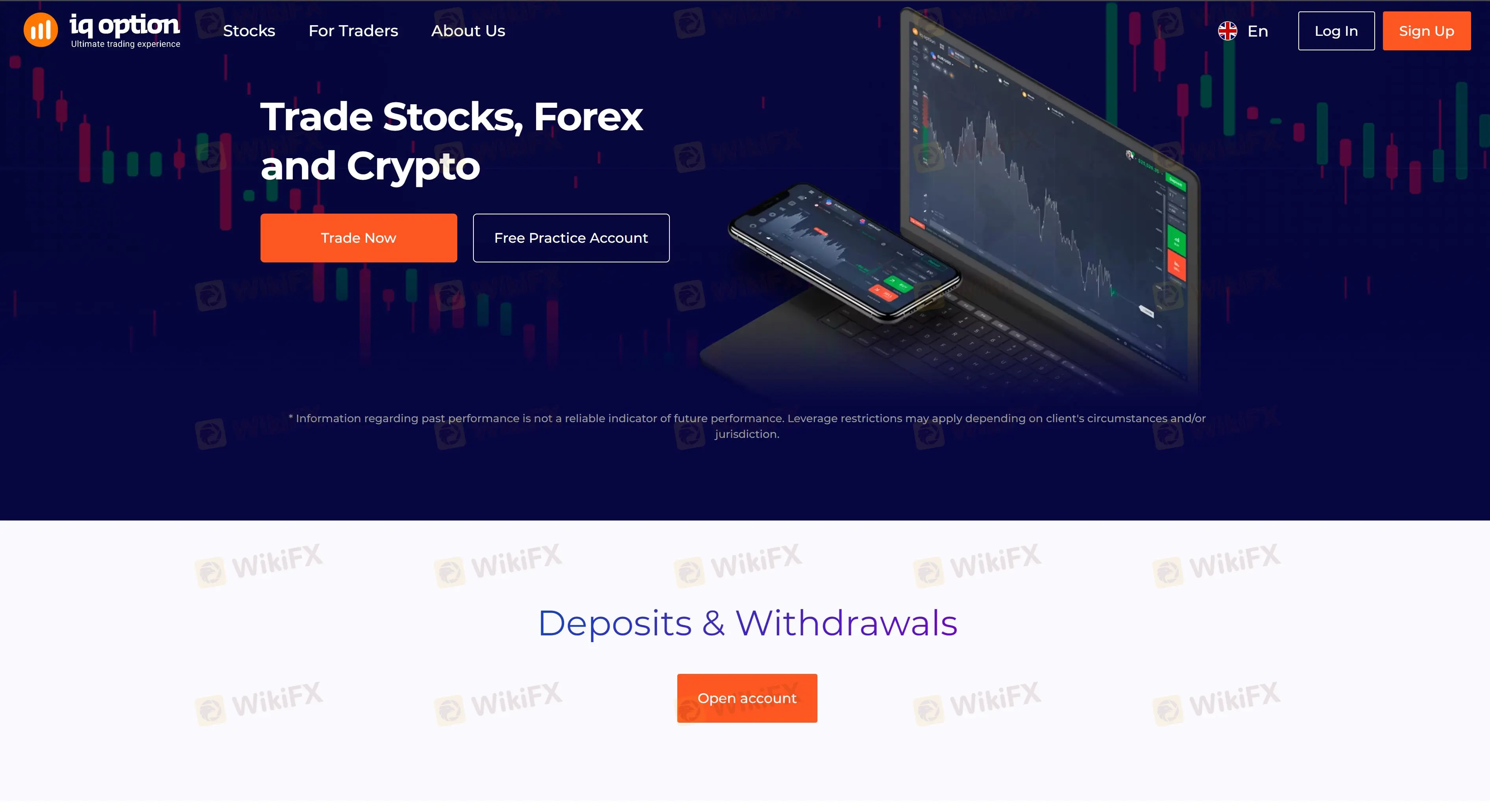 Aperçu de IQ Option