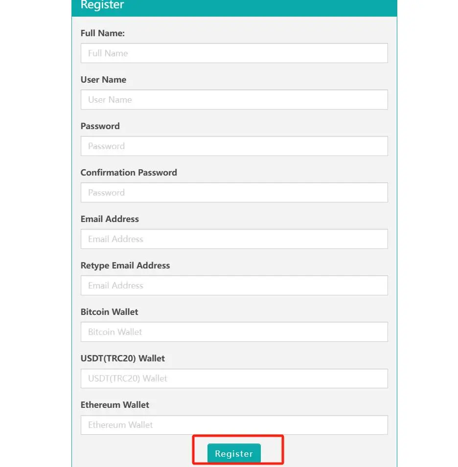 fill in personal details fill in personal details