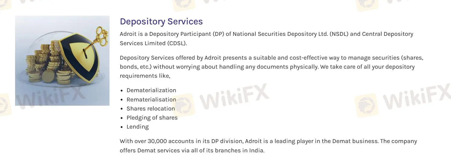 Depository Services