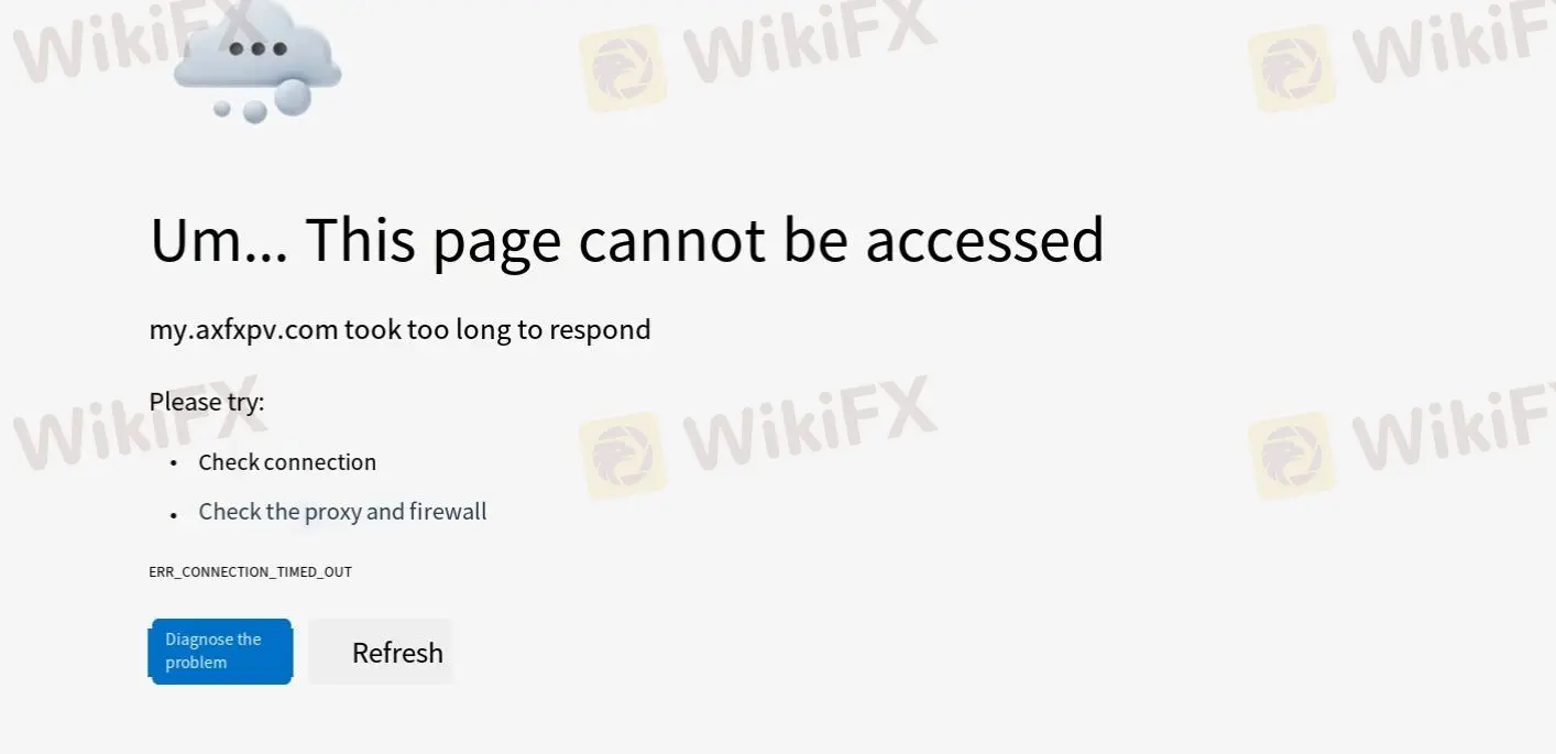 No se puede acceder a la página de registro No se puede acceder a la página de registro