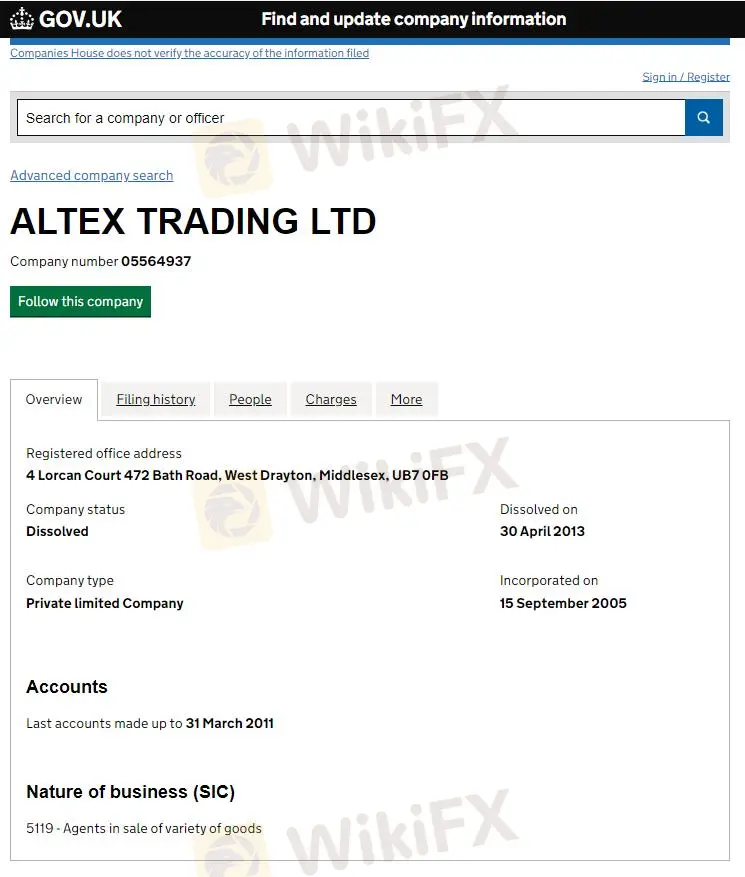 Is ALtex ALX Trade legit or a scam?