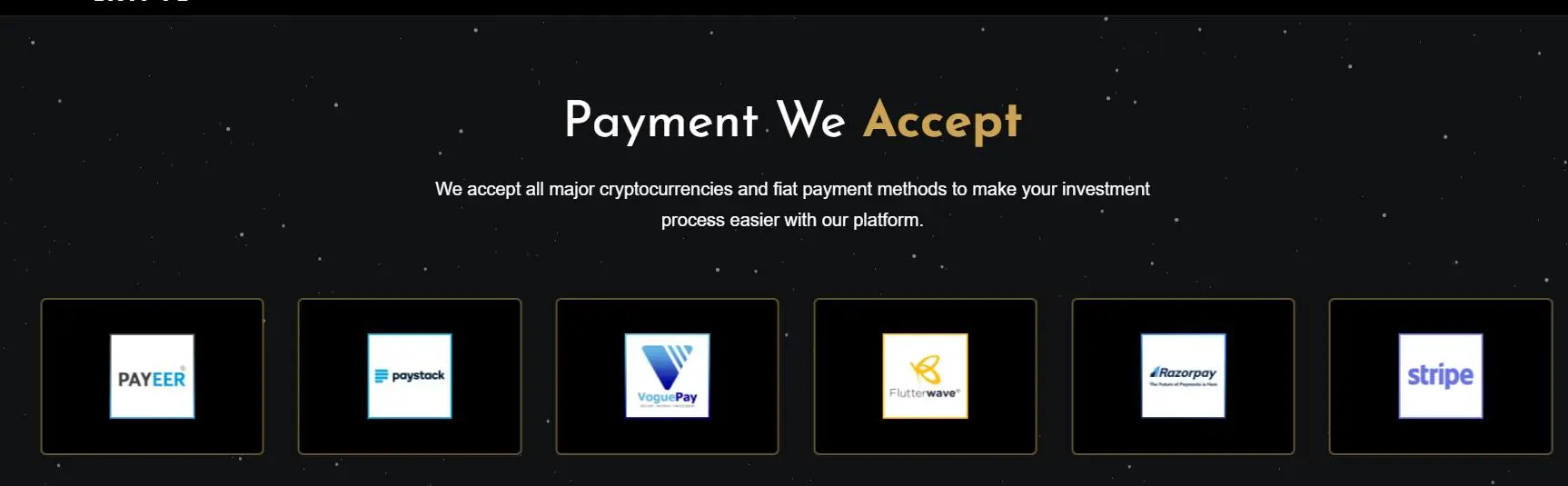 Payment Methods