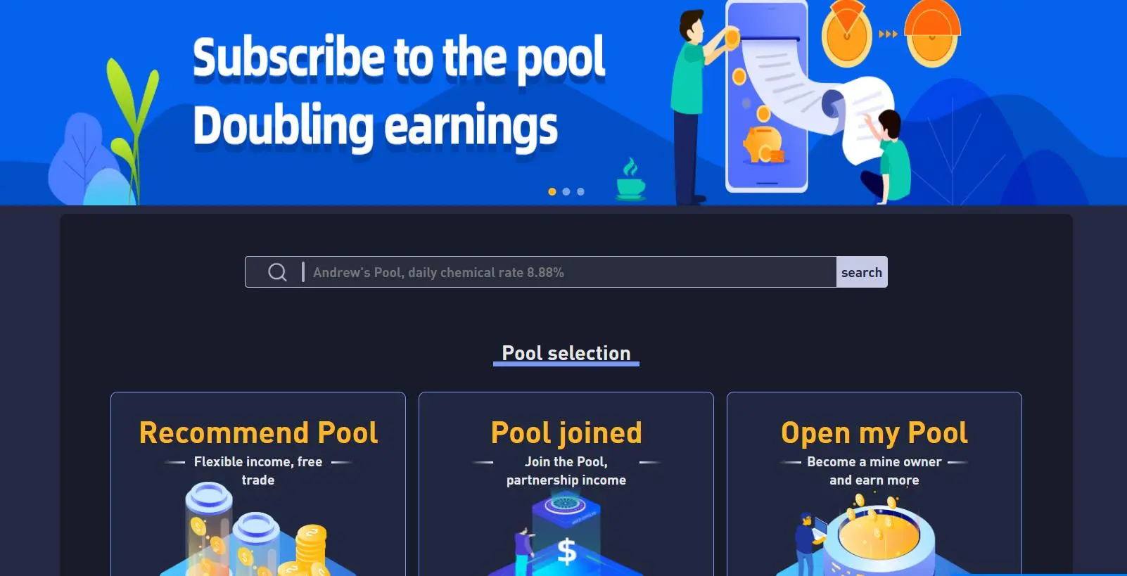 DeFi pools