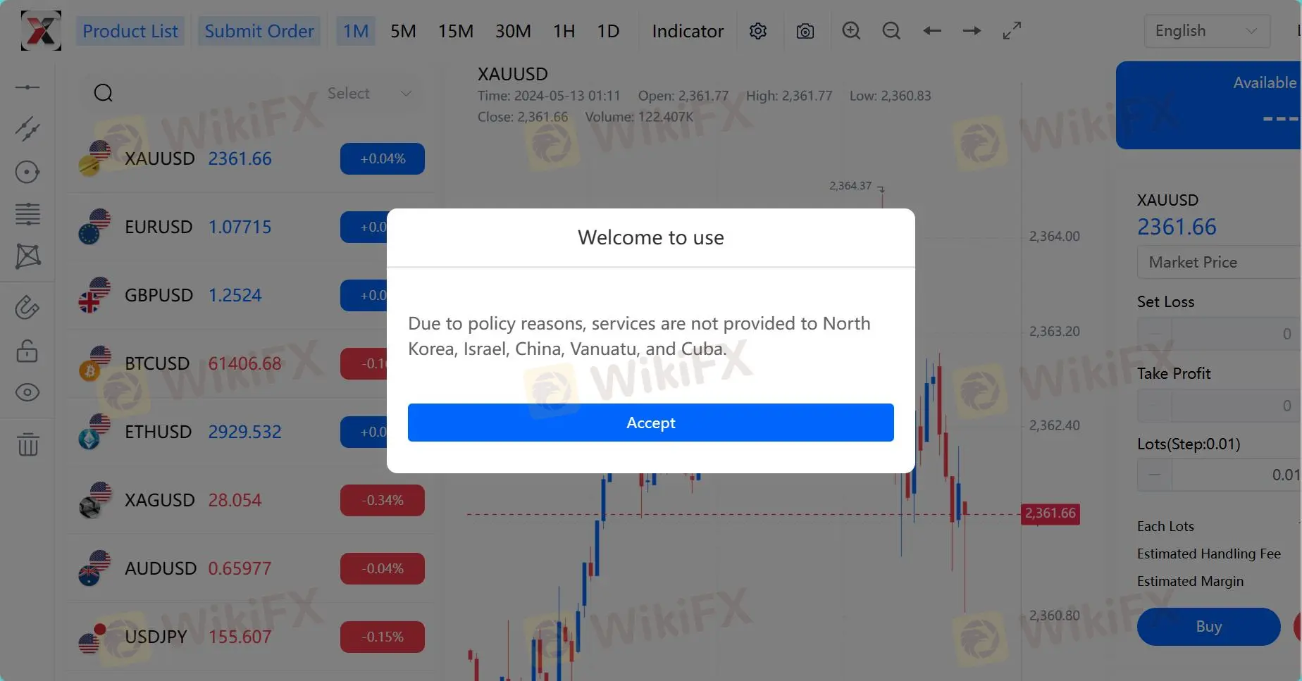 Regionale Beschränkungen