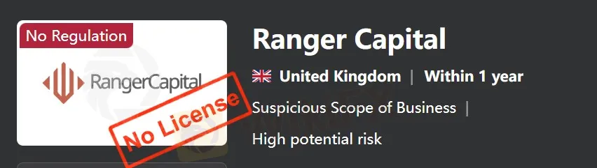 هل Ranger Capital شرعي؟ هل Ranger Capital شرعي؟