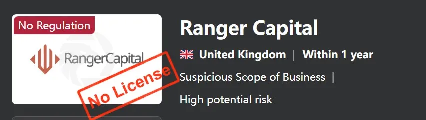 هل Ranger Capital شرعي؟ هل Ranger Capital شرعي؟