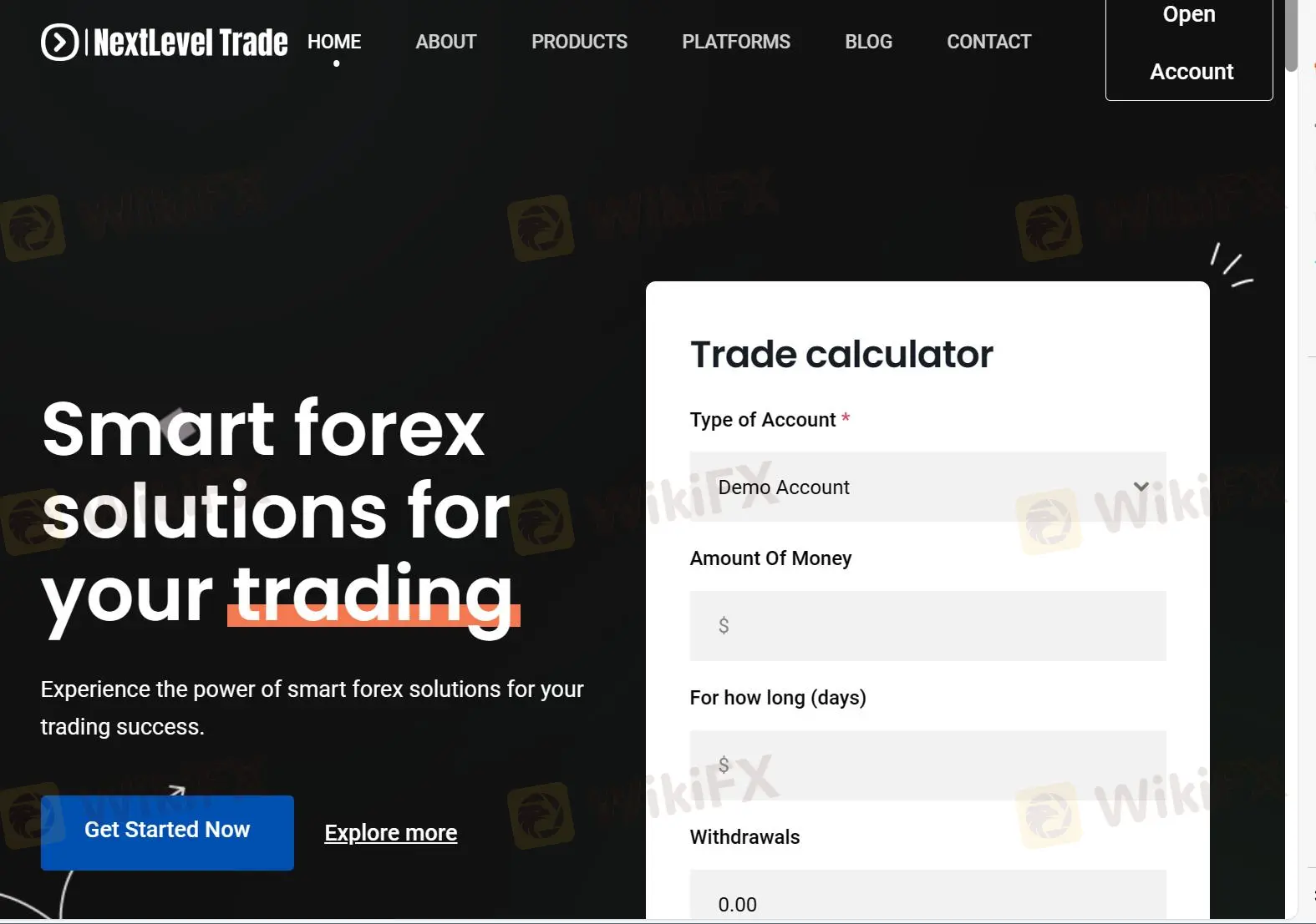 Überblick über NextLevel Trade