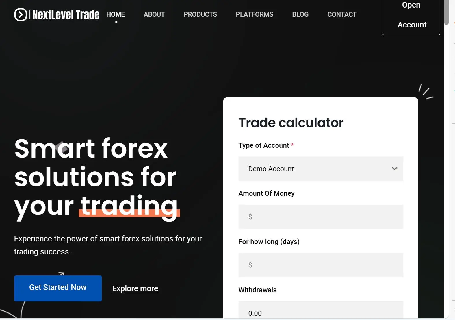 Tổng quan về NextLevel Trade