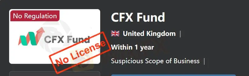 Apakah CFX Fund Legal?