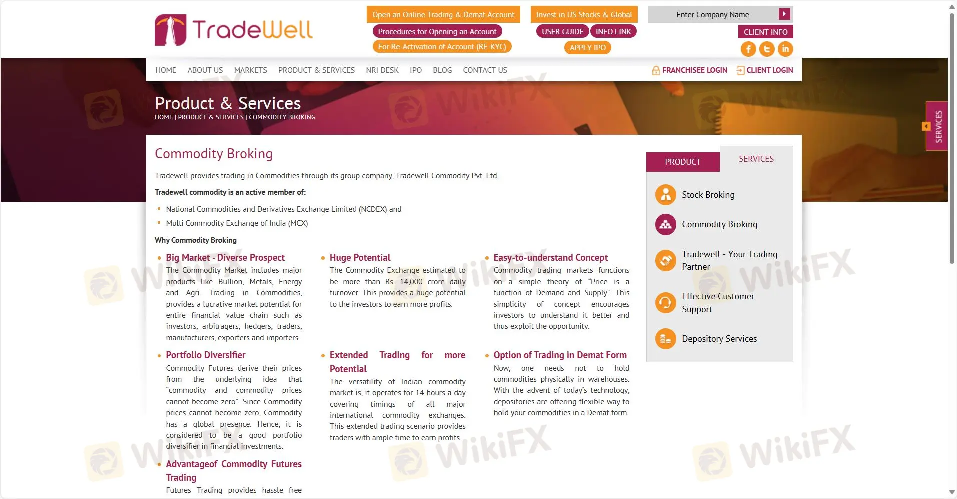 Commodity Broking Commodity Broking