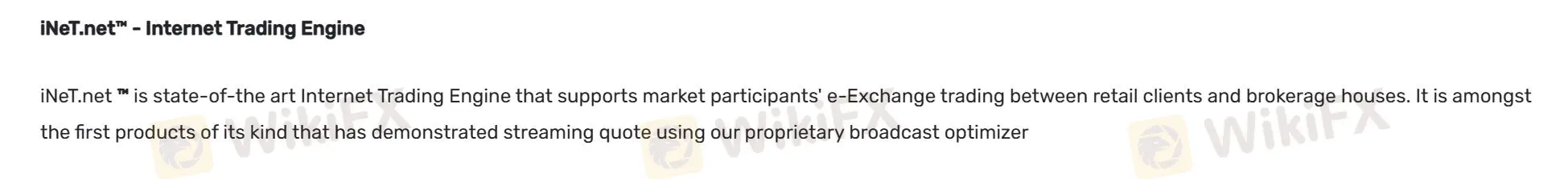 Plateforme de trading et outils