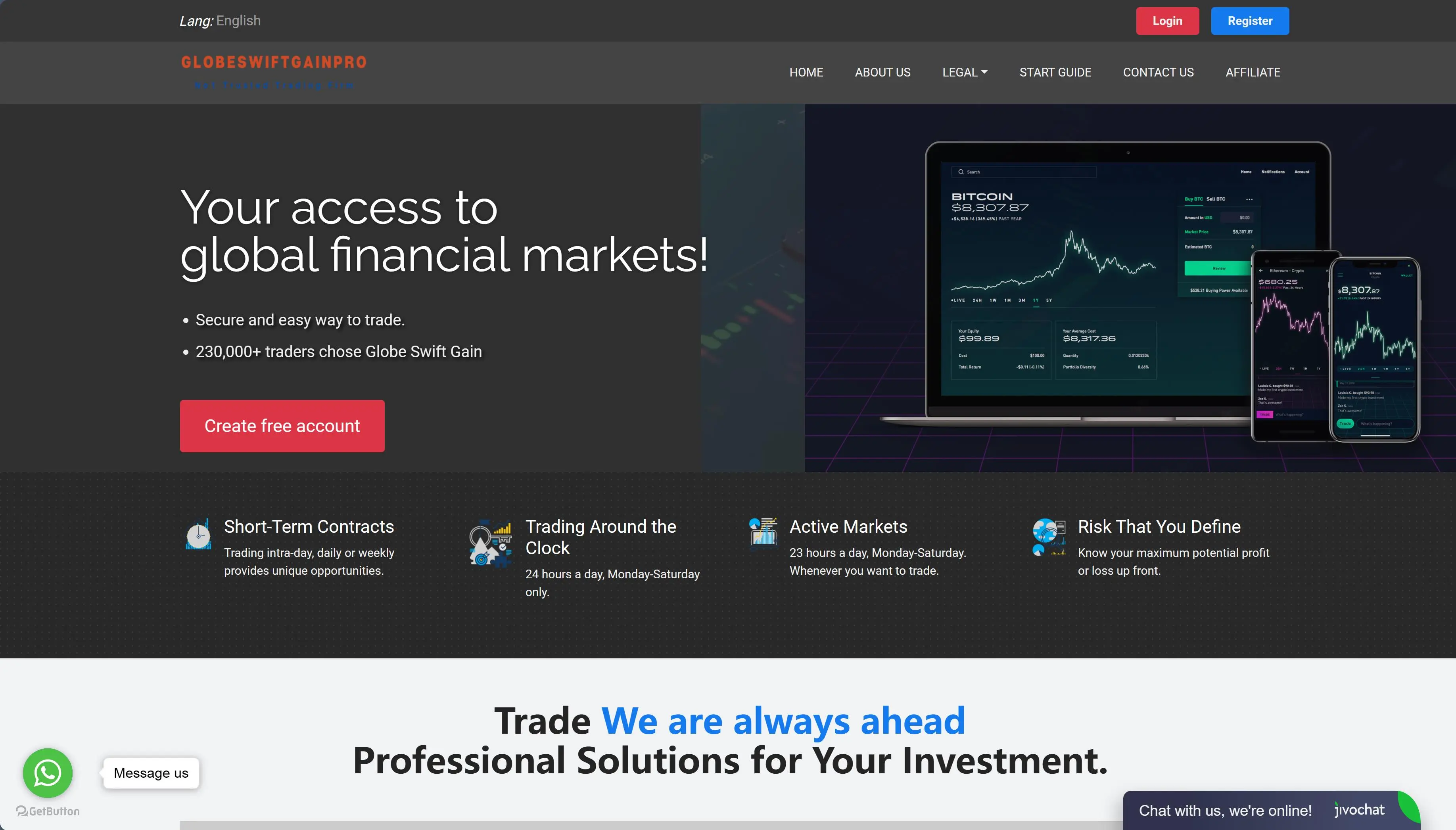 Overview of Globe Swift Gain