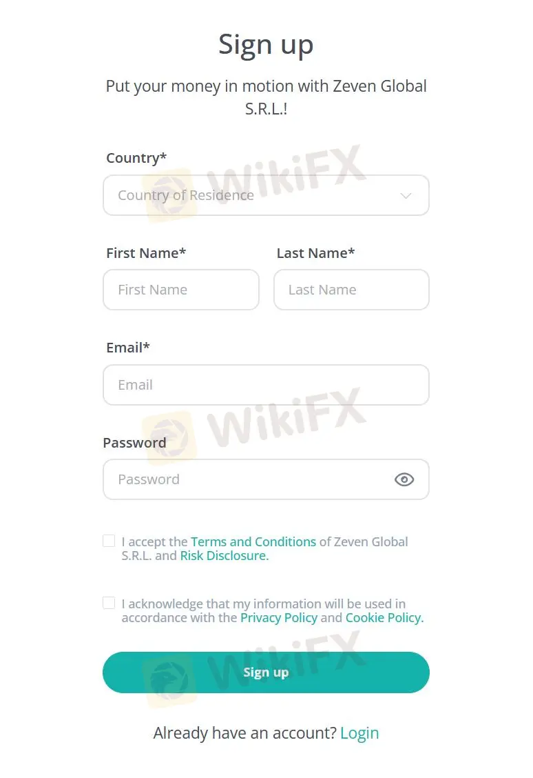 preencha as informações necessárias