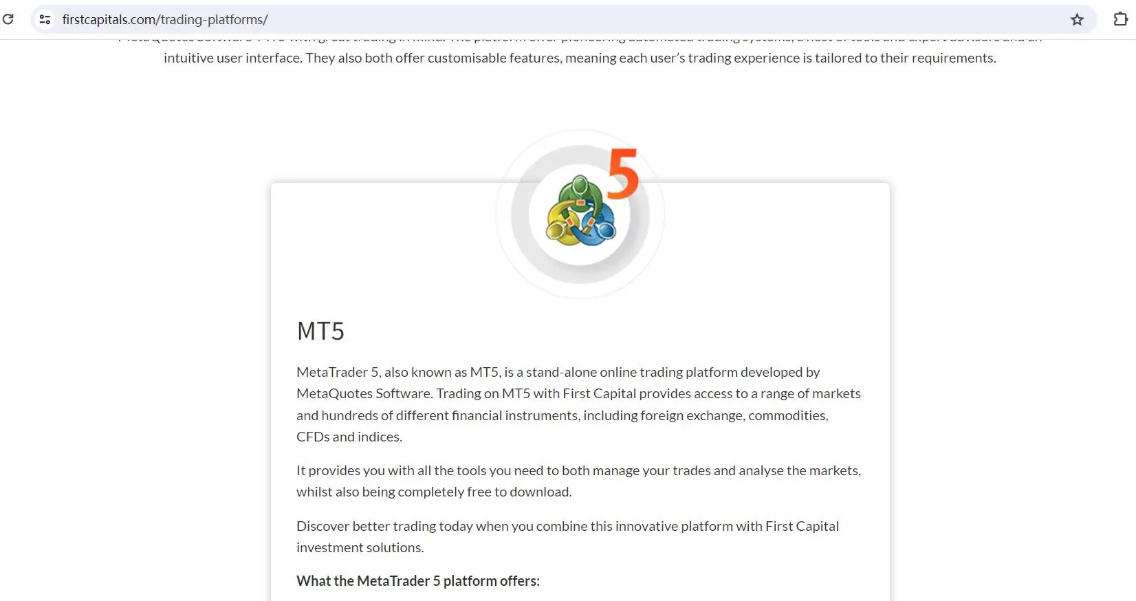Trading Platforms Trading Platforms