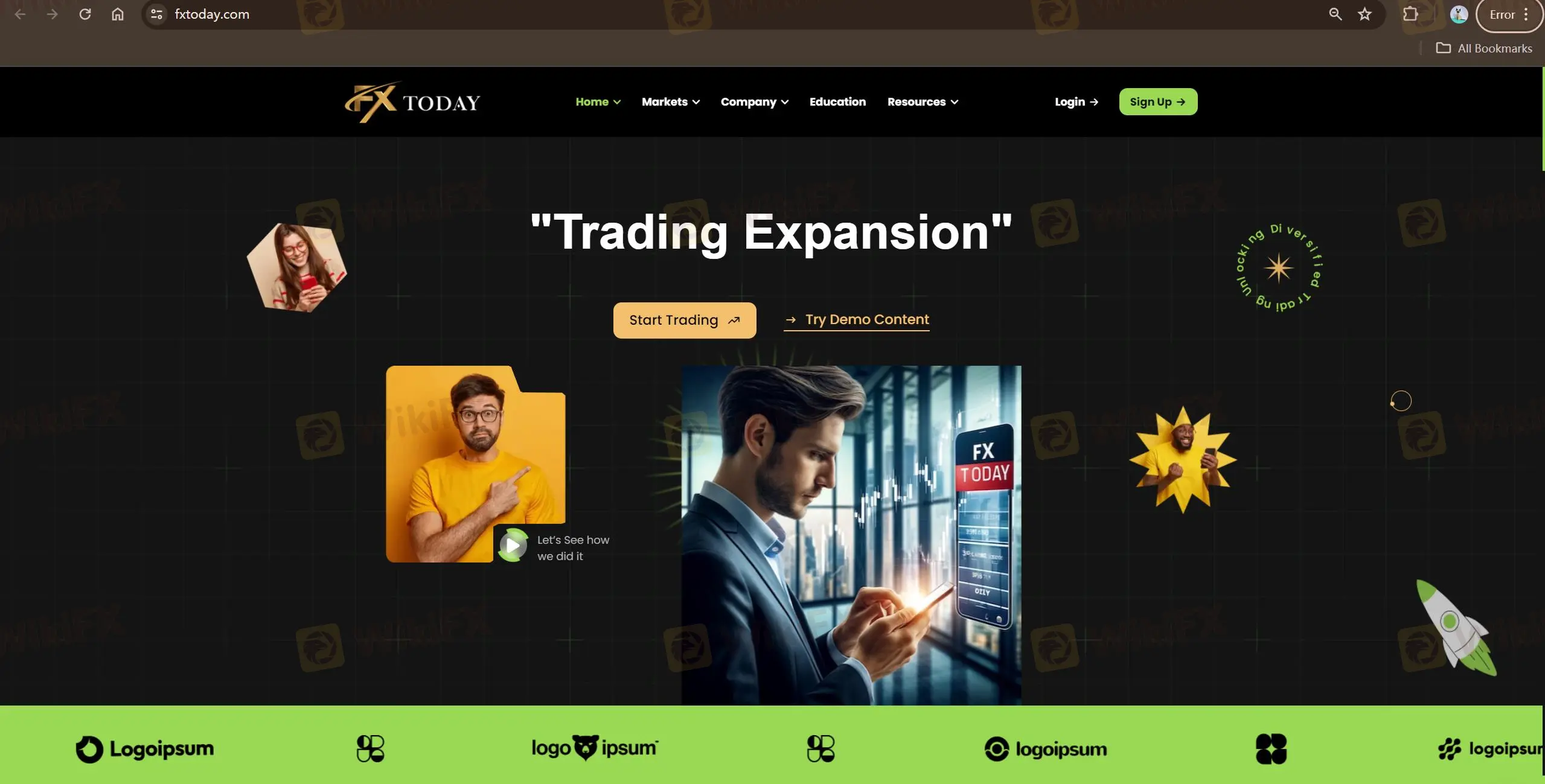 FXToday's réglementation