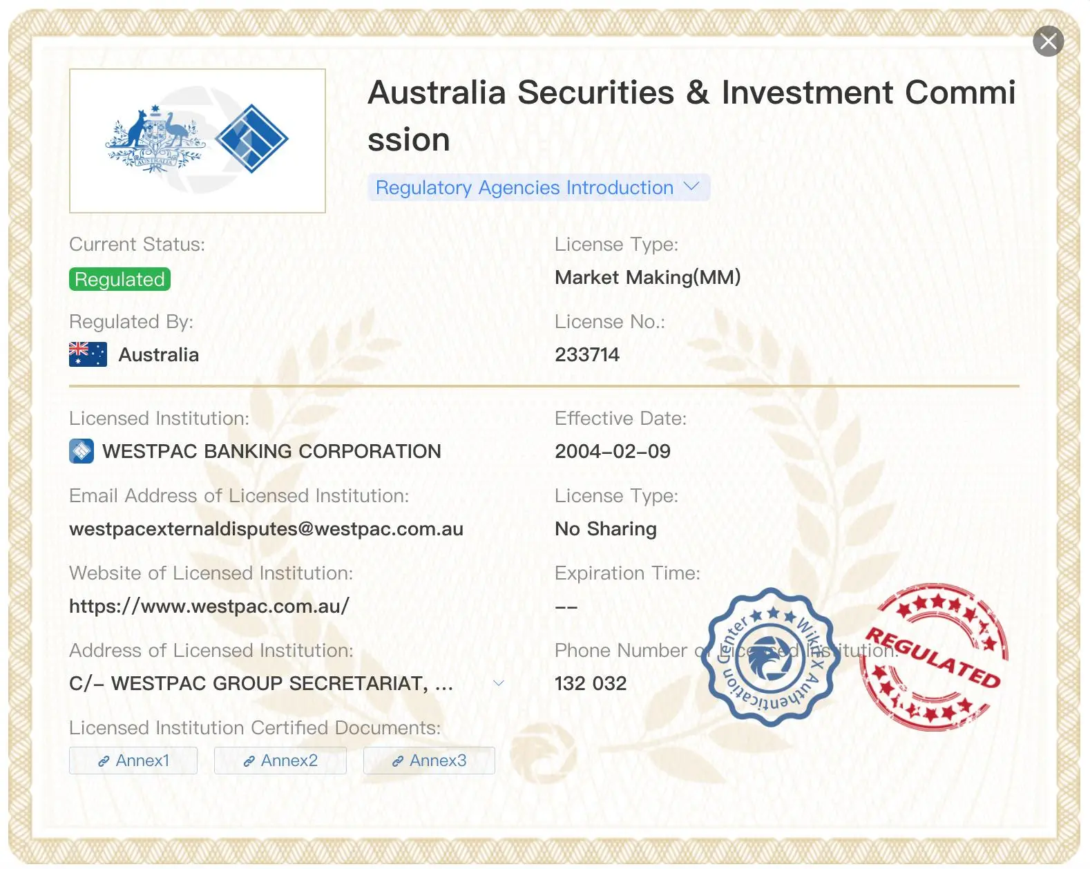 Is Westpac Legit?