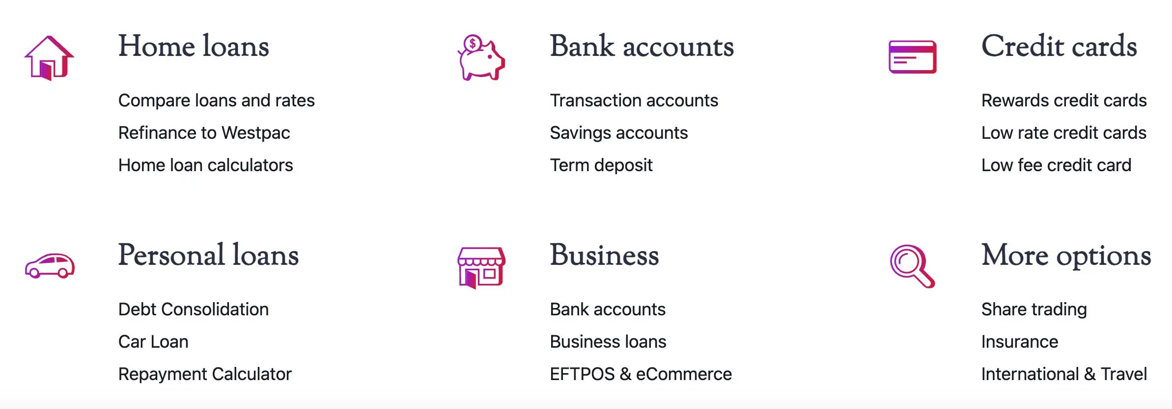 Products and Services