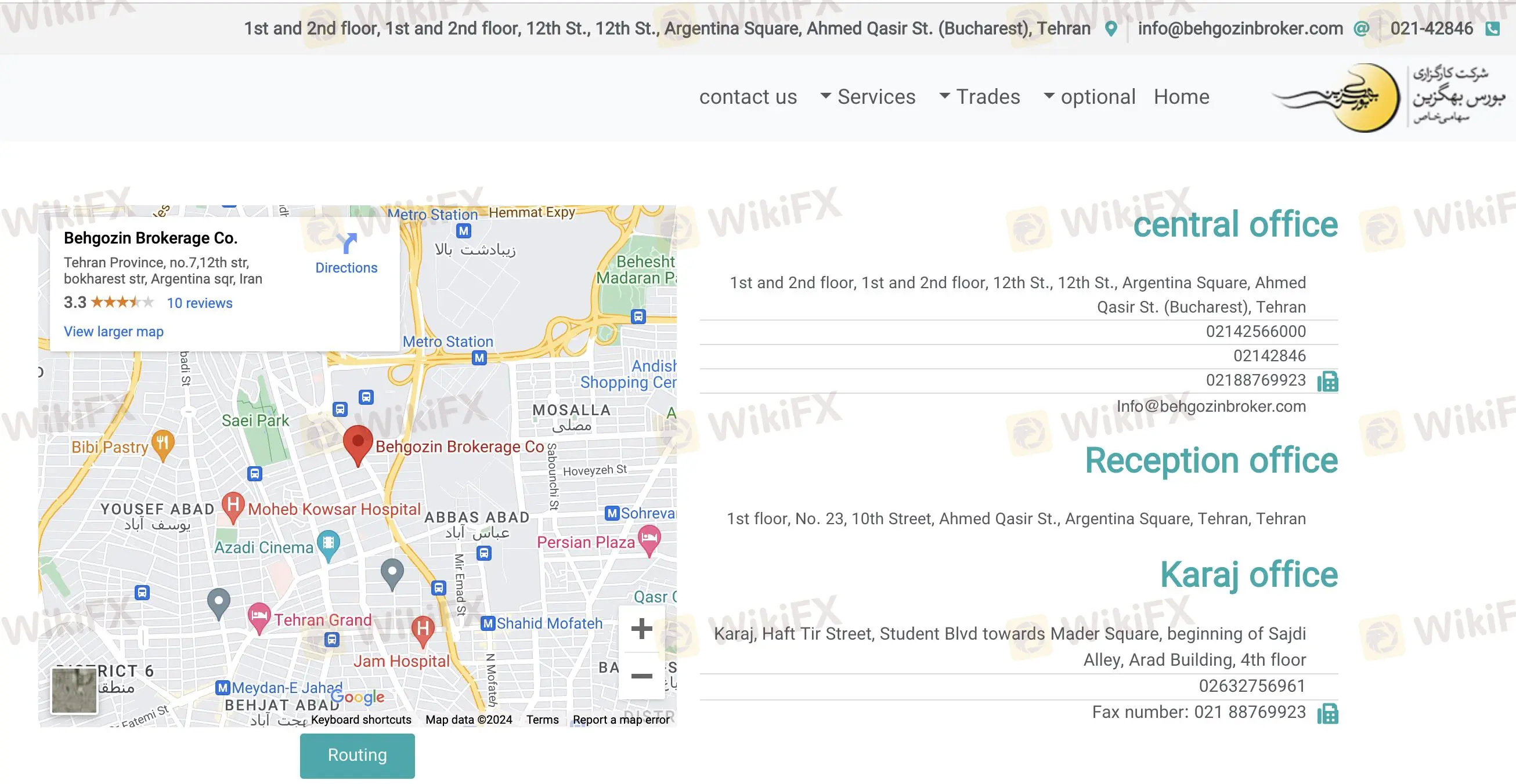 Kontaktinformationen