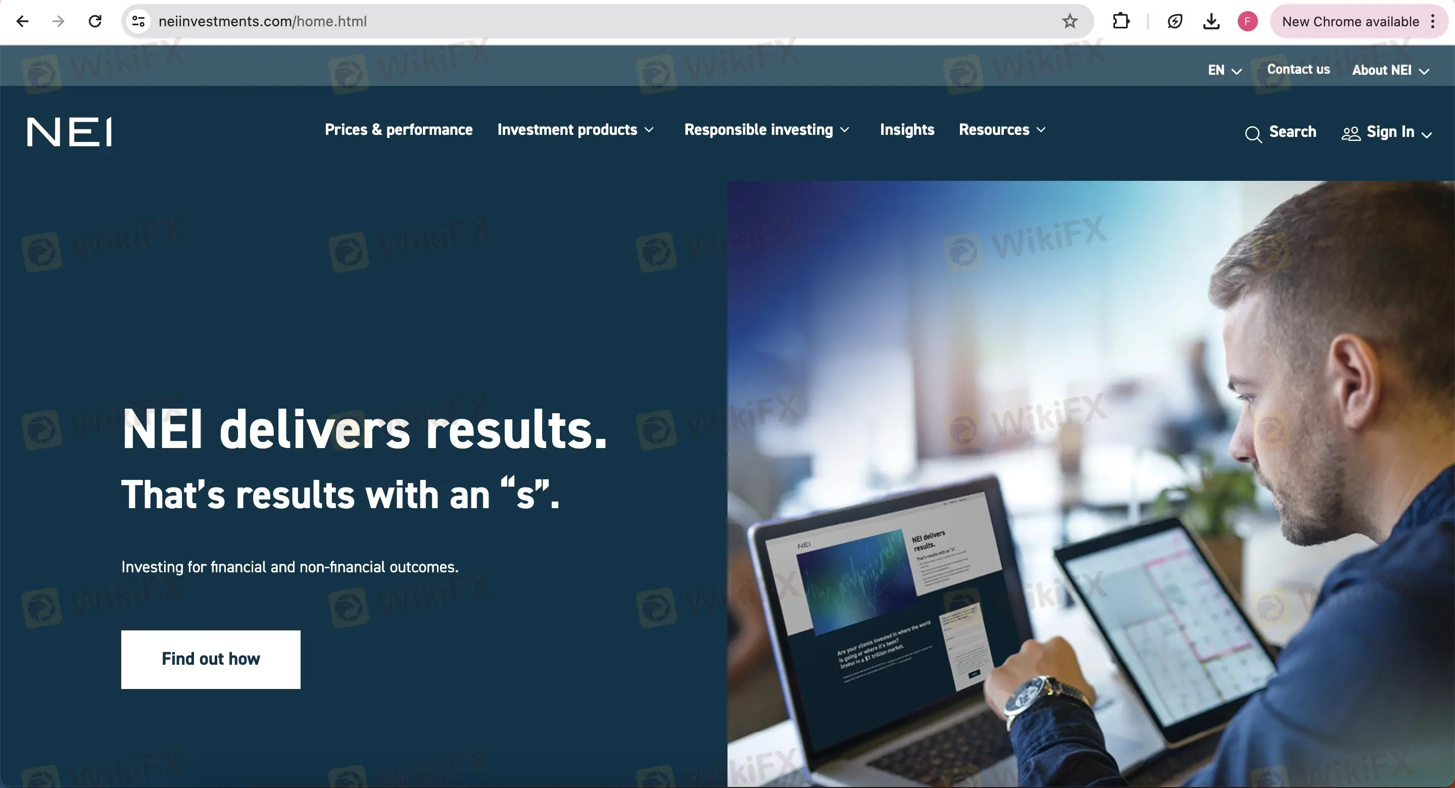 Aviso's homepage