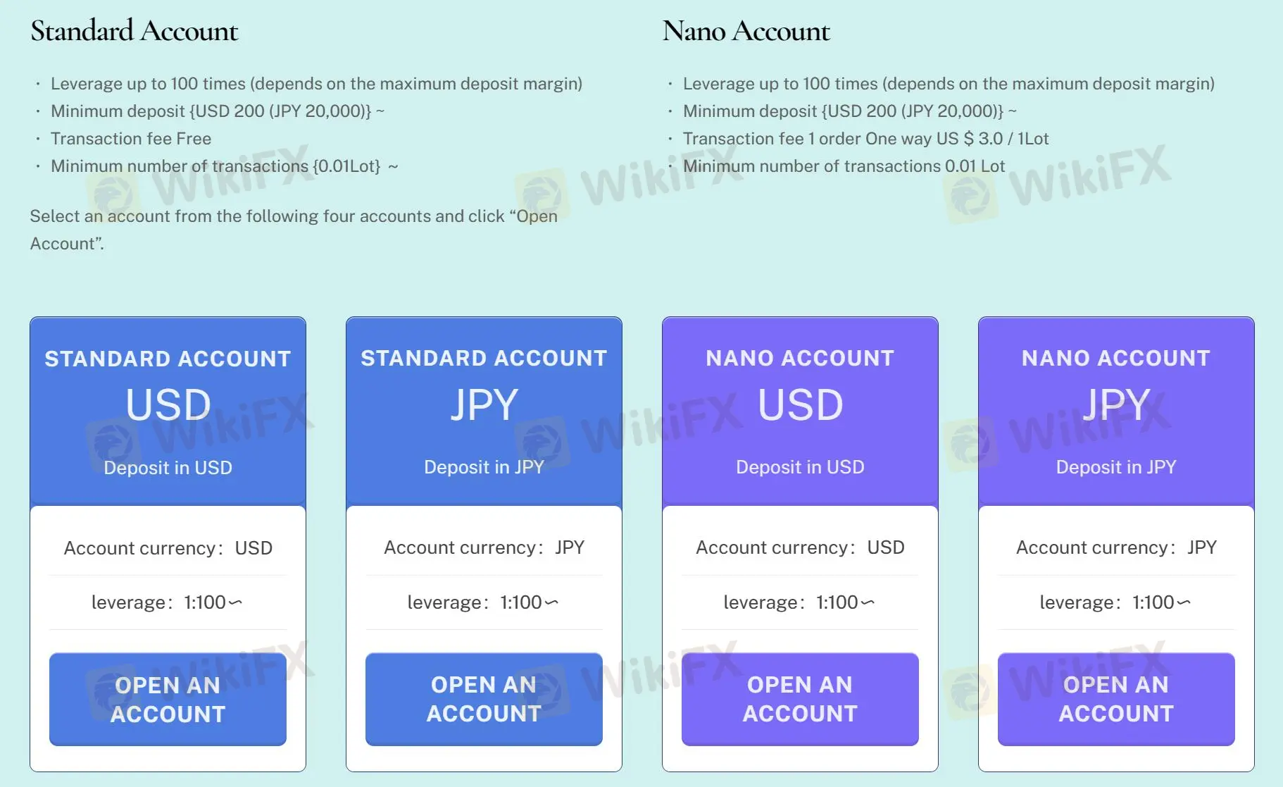 Account Types