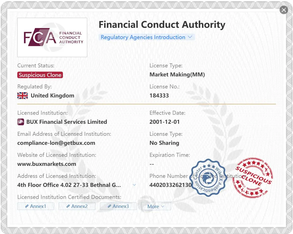Regulatory Status