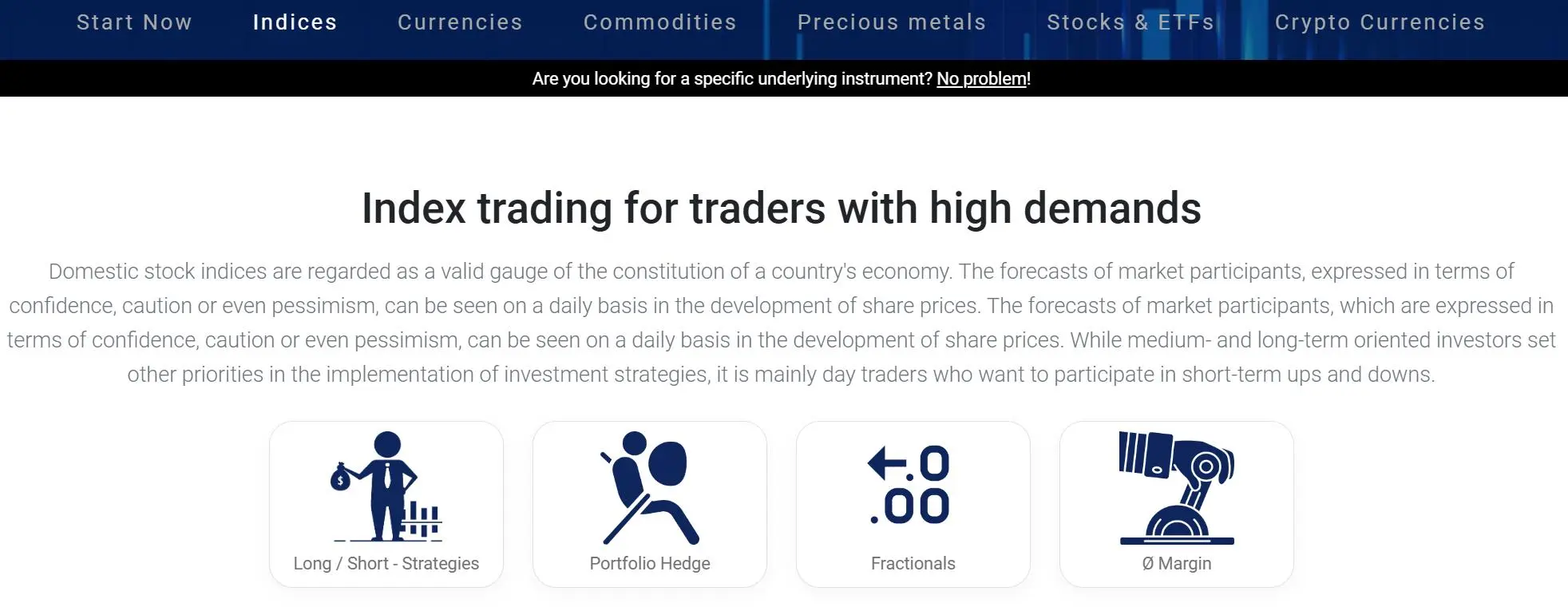 Market Instruments