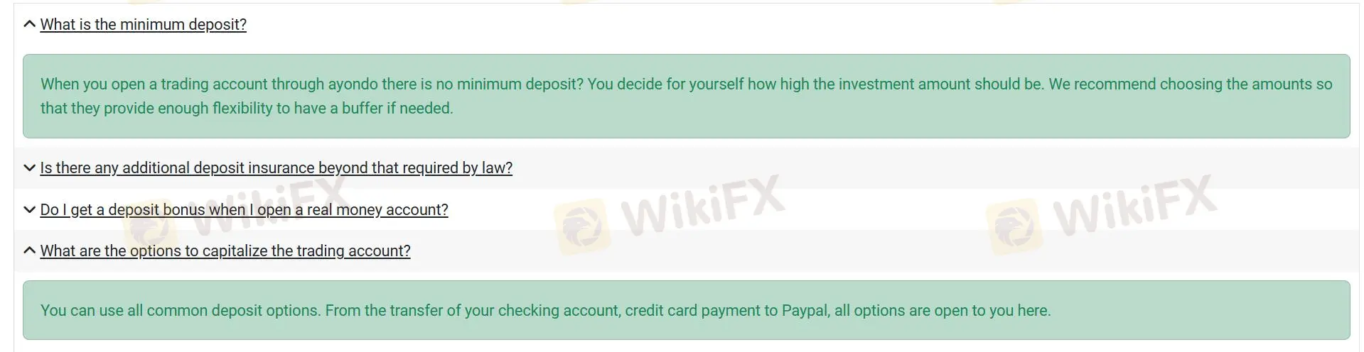 Depósito y Retirada Depósito y Retirada