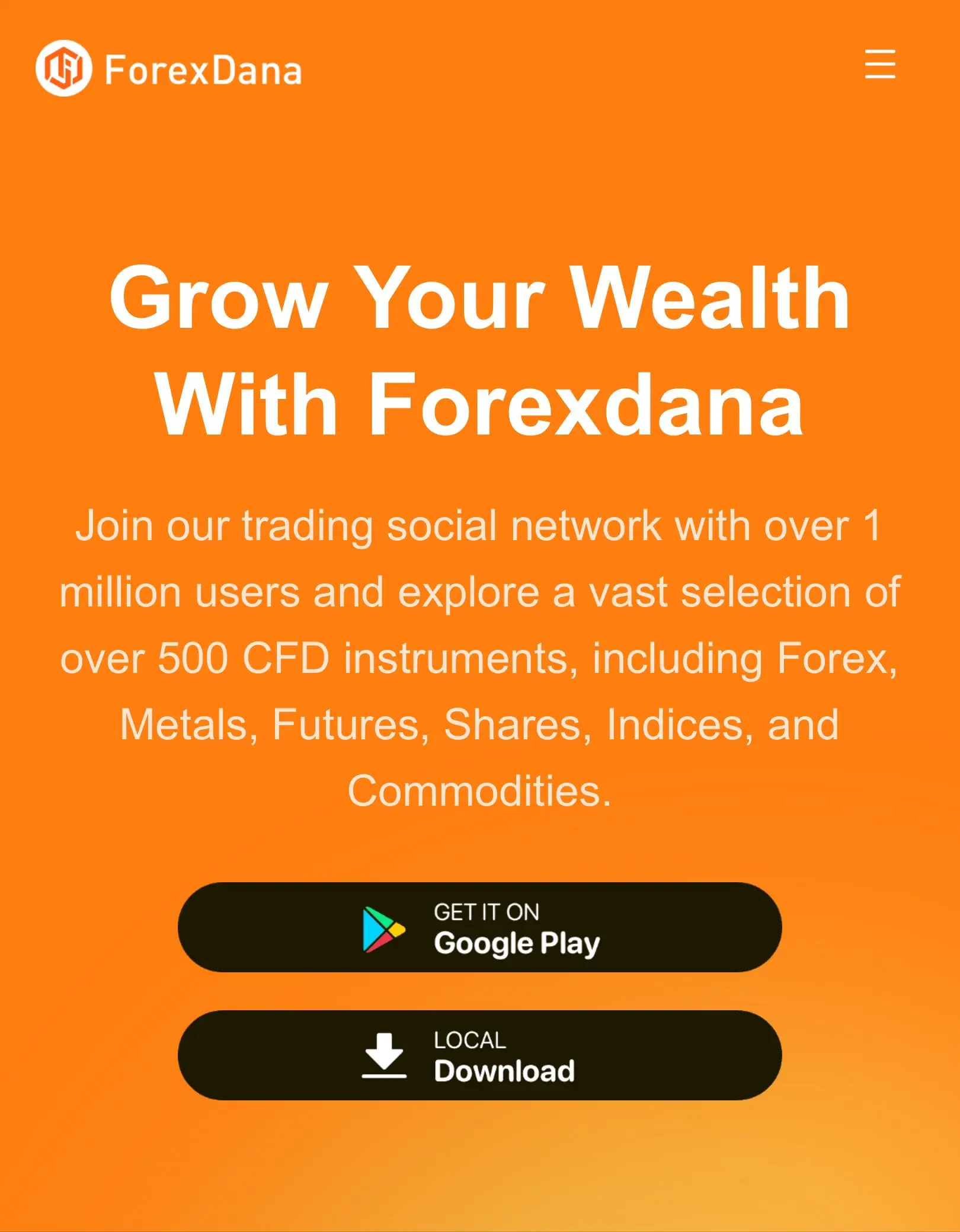 نظرة عامة على Forexdana