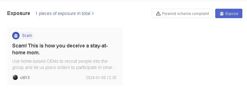 User Exposure on WikiFX