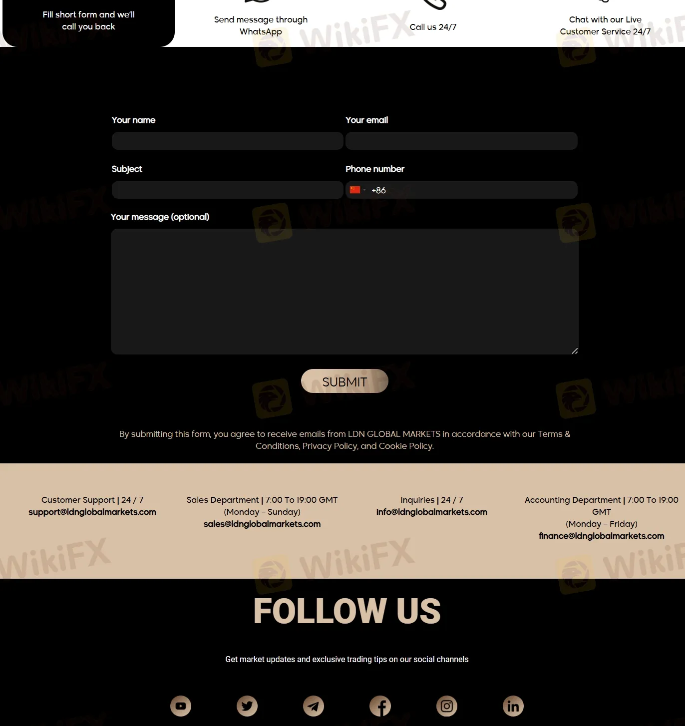 Contact info Contact info