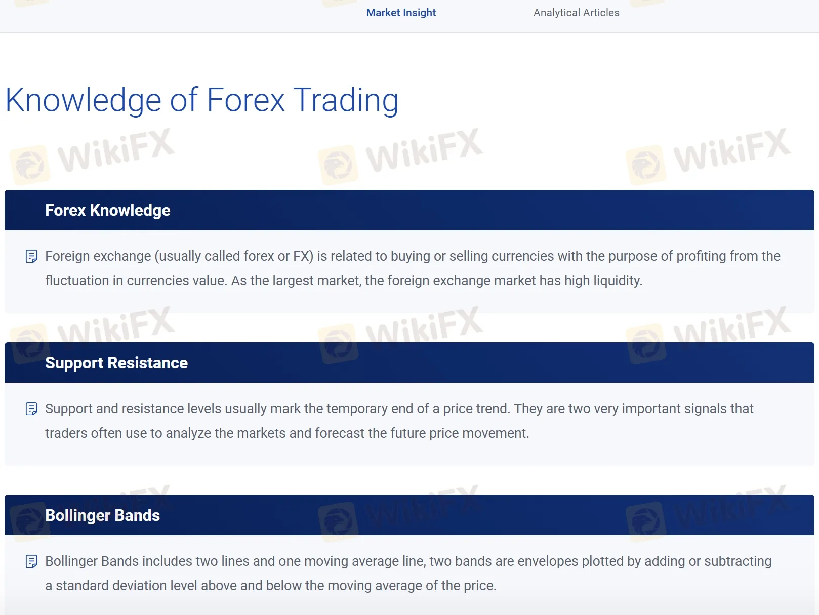 Market insight Market insight