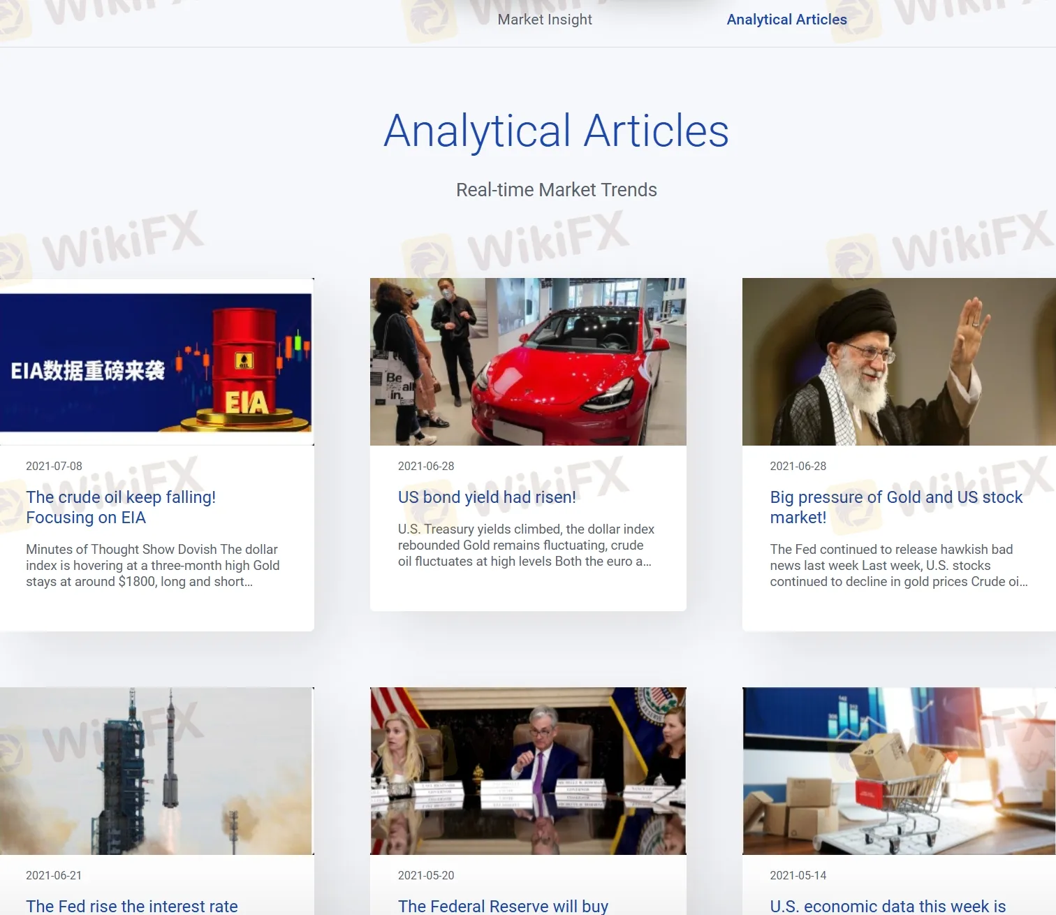 Analytical articles Analytical articles