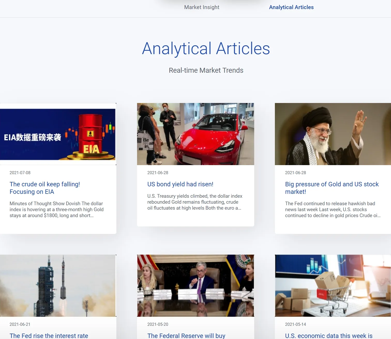 Articles analytiques Articles analytiques