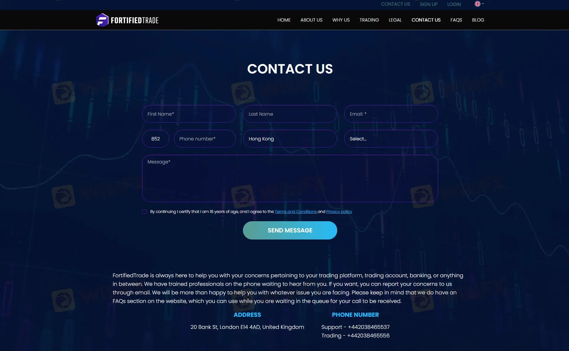 Contact info